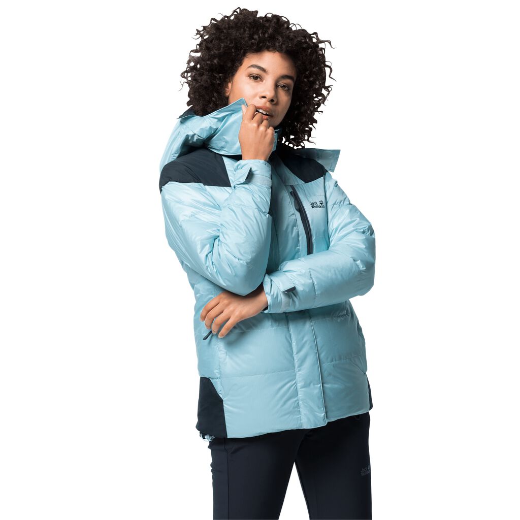 Jack Wolfskin THE COOK Vestes Femme Bleu - KNWAOHG-08